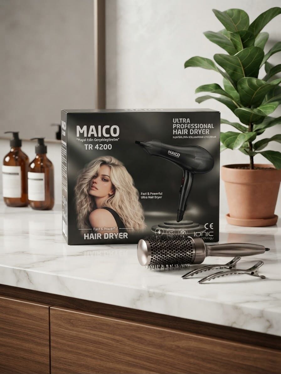 Maico Tr-4200 Fön Saç Kurutma Makinesi Antrasit