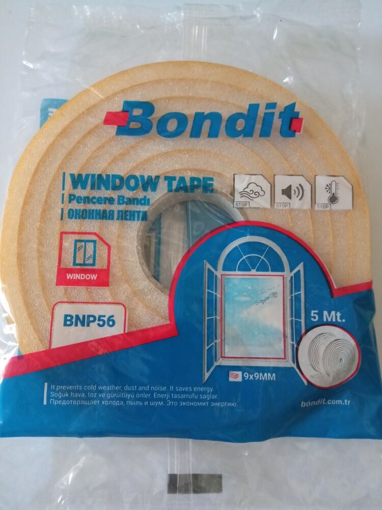 Bondit Pencere Bandı 5 Mt Beyaz