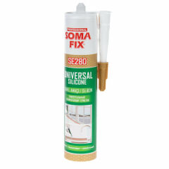 Somafix Silikon Genel Amaçlı 280 Gr Şeffaf