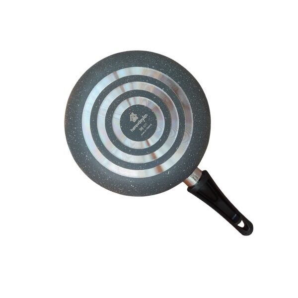 Herevdeyim Granit 24 Cm Tek Kulplu Tava Antrasit