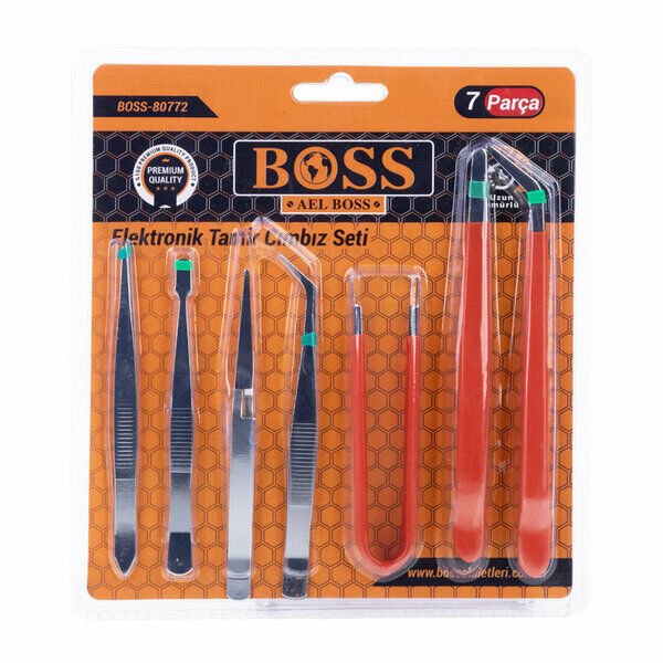 Boss Cımbız Seti 7 Parça Profesyonel