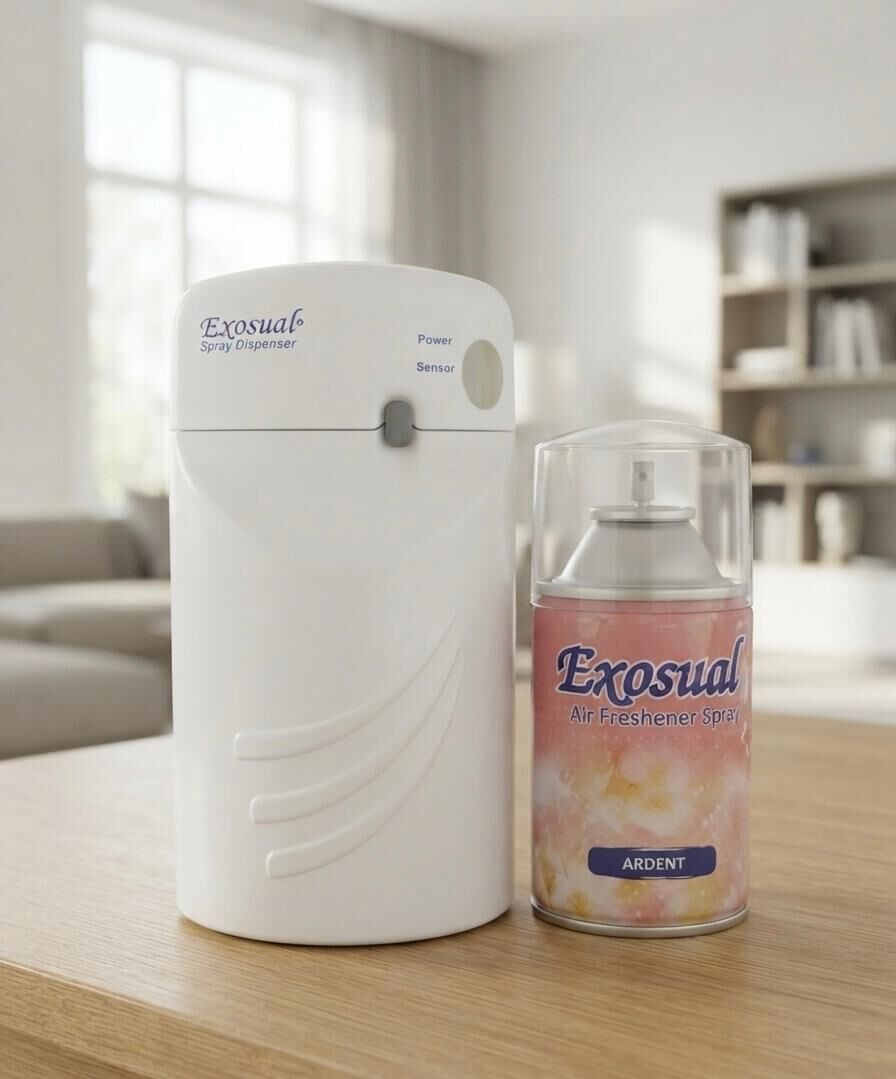 Exosual Sprey Makinesi +Yedek Koku Ardent