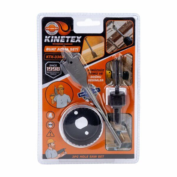 Kinetex Buat Açma Seti 3 lü Set