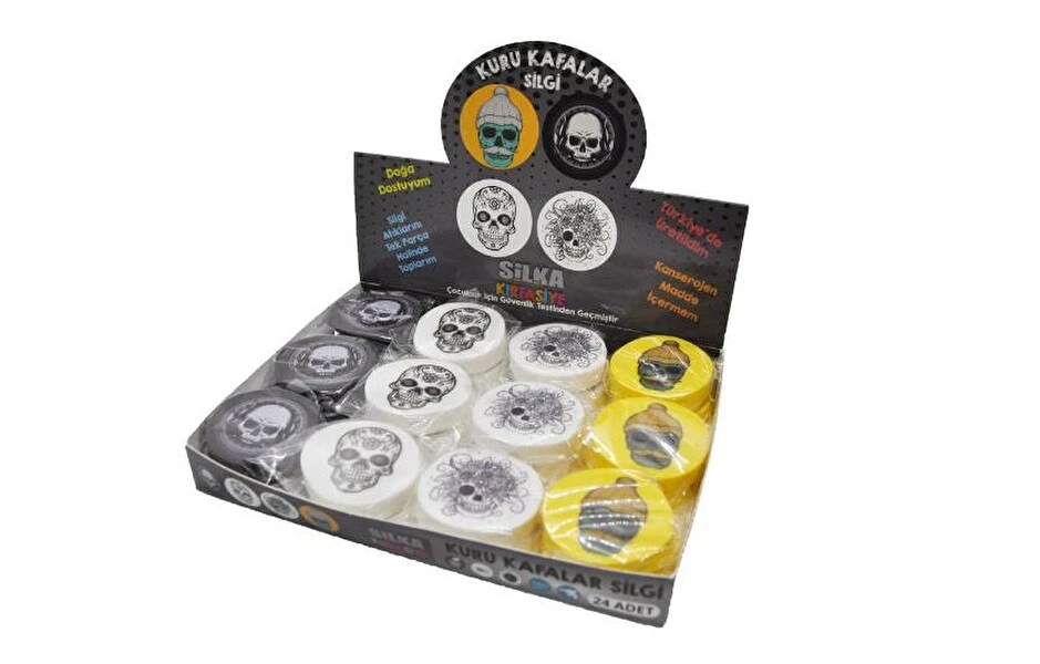 Silka Silgi Kuru Kafa Figürlü Art56