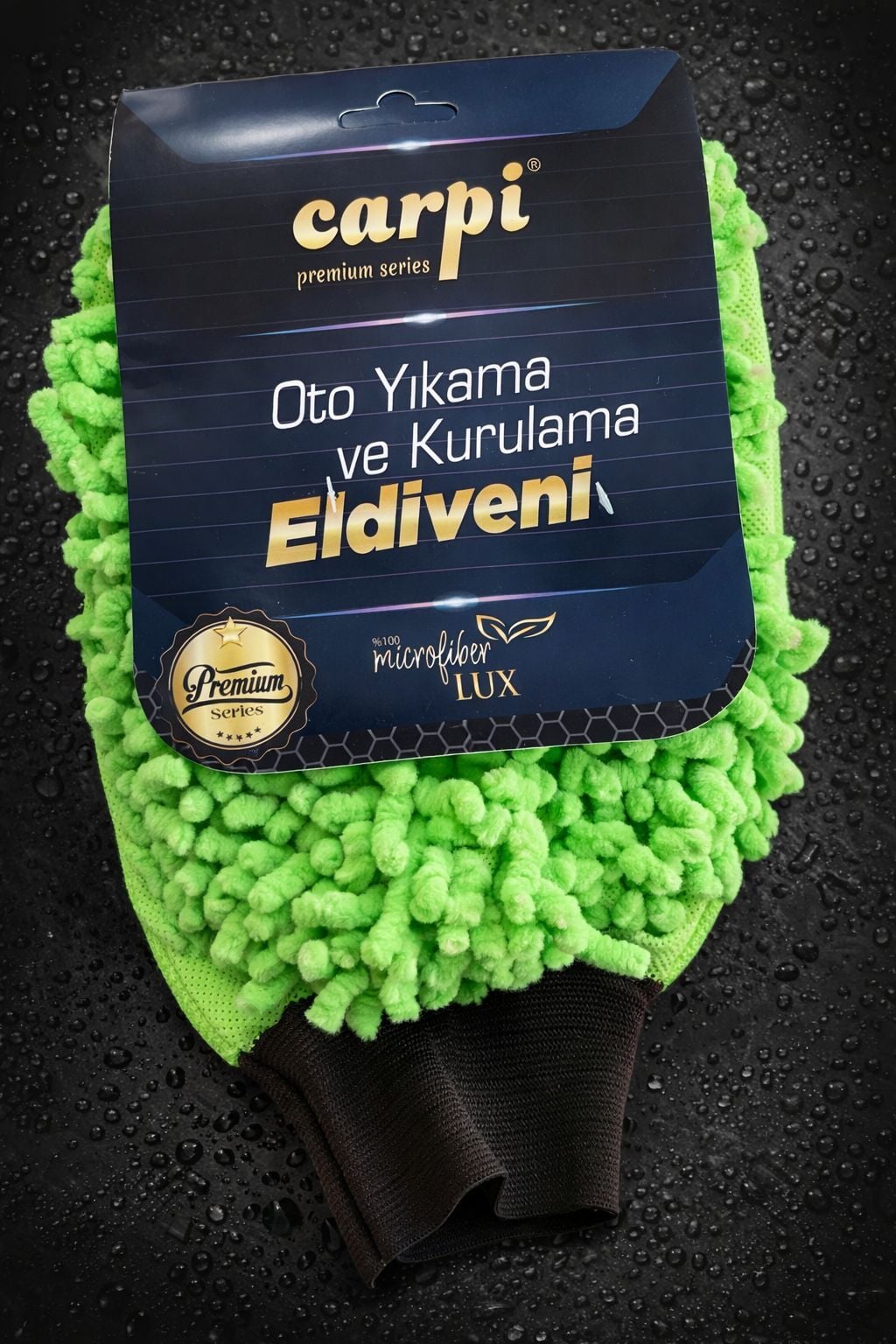 Carpi Oto Yıkama Eldiveni Makarna Mikrofiber