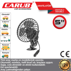 Carub Oto Vantilatör
