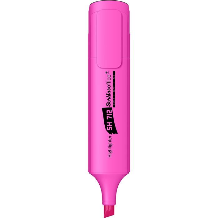 Scrikss Fosforlu Kalem Sh712 Fosfor Pembe
