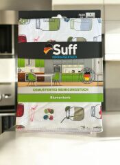 Suff Çiçek Sepeti Bez Mutfak Desenli 70X50 Cm