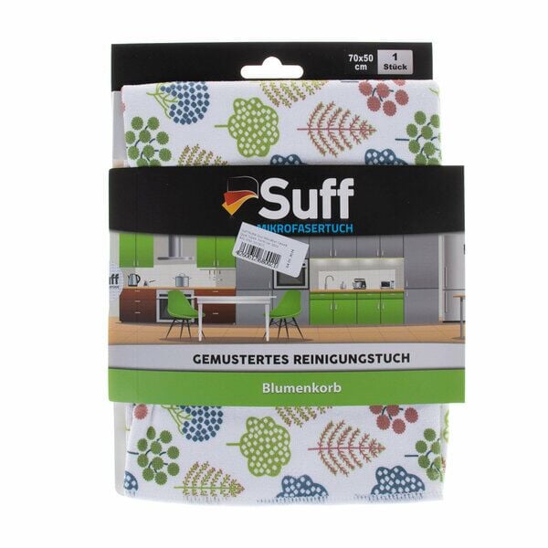 Suff Çiçek Sepeti Bez Mutfak Desenli 70X50 Cm Karışık Renkli