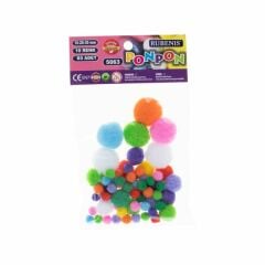 Rubenis Ponpon 10-20-30 Mm 60 Adet