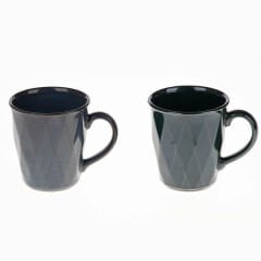 Keramika Kupa Bardak Kristal Reaktif Karışık 10 cm