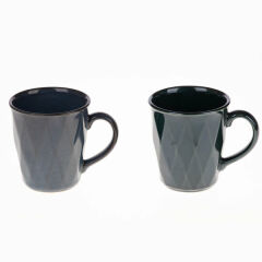 Keramika Kupa Bardak Kristal Reaktif Karışık 10 cm