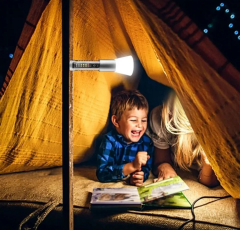 Sdr Hs-2302 Suya Dayanıklı Ledli Kamp El Feneri