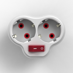 Fetih Fiş Priz Anahtarlı 2 Li Topraklı