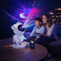 Glrtech Müzik Çalar Astronot Işıklı Kumandalı
