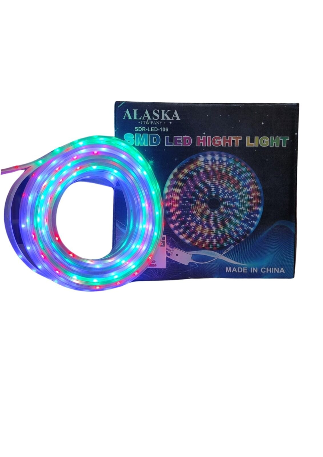 Sdr Şerit Led Silikonlu RGB 10 mt SDR-LED-106 Karışık Renkli