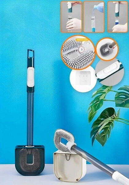 Krd Home Willian WC Fırçası (Kare Hazneli)