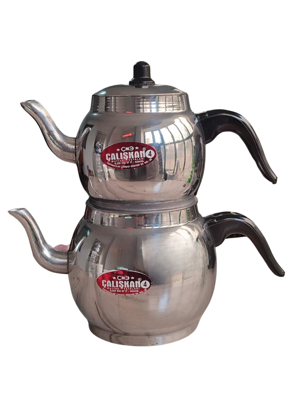 Çalışkan 4 No Küre Aliminyum Çaydanlık