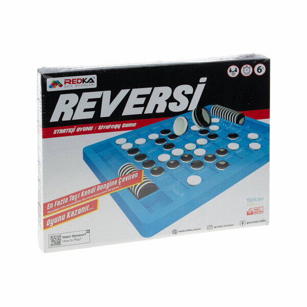 Redka Reversi Plastik Taş Oyunu Karışık Renkli