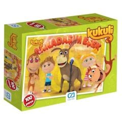 Ca Games 100 Parça  Kukuli Arkadaşım Eşek Puzzle