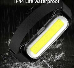 Sdr Kafa Feneri Şarjlı Cob Led Kutulu Wd-9011