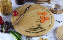 Bambu Döner Yuvarlak Sunumluk 30 Cm