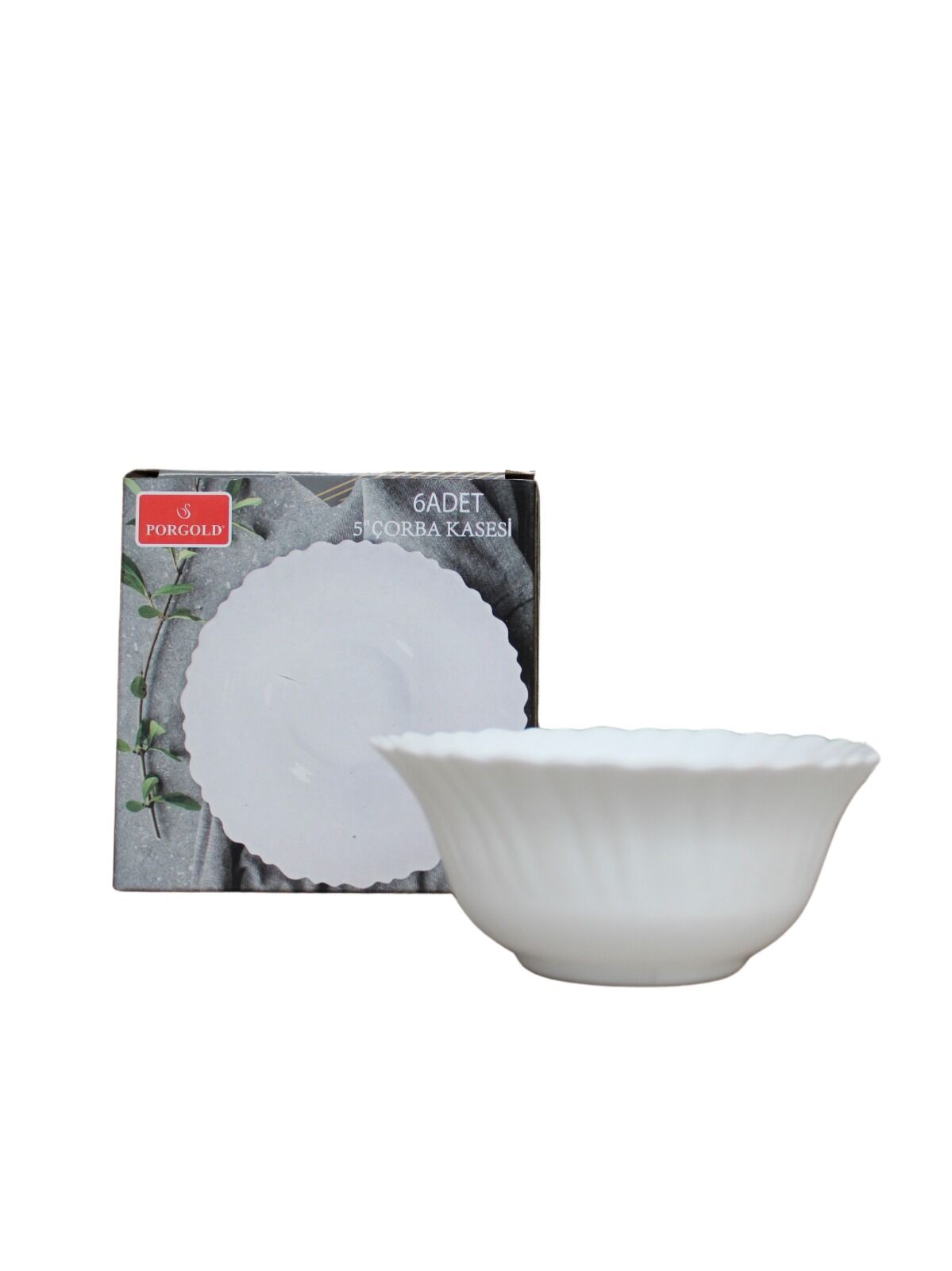 Porgold Kase Çorba Tabağı 5 İnç 6 Lı