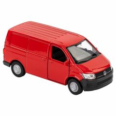 Welly Araba Metal Çek Bırak VW T6 Van Kırmızı
