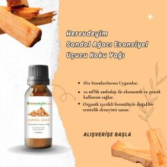Herevdeyim Sandal Ağacı Esansiyel Uçucu Koku Yağı 10 Ml