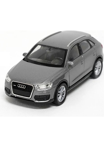 Welly Metal Araba Çek Bırak Diecast Audi Q3 Antrasit