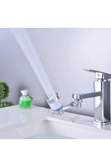 Omilife Musluk Başlığı 1080 Derece Dönebilen Filtreli Fenomen Ürün Şeffaf
