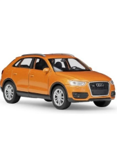 Welly Metal Araba Çek Bırak Diecast Audi Q3 Taba
