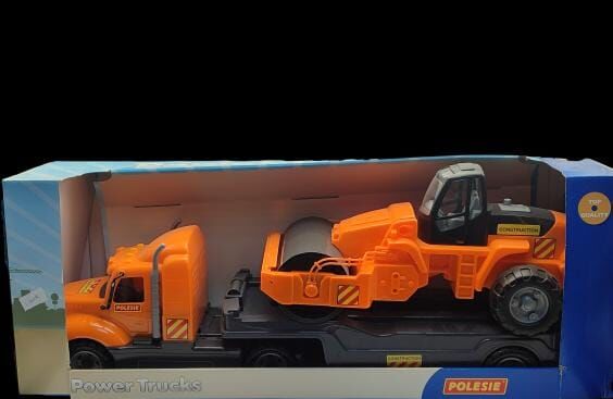 Polesie Mike Taşıyıcı + Yol Silindiri Turuncu