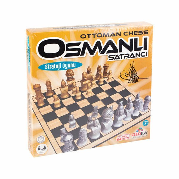 Redka Osmanlı Satrancı Karışık Renkli