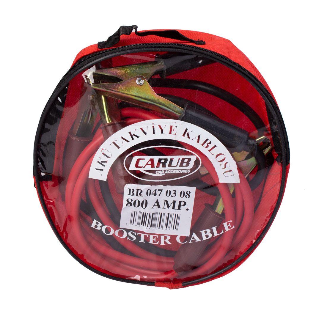 Carub Akü Takviye Kablosu Profesyonel 800 A 16 Mm 2.3 Mt