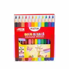 Fatih Kuru Boya 12 Renk Kısa Yarım Boy