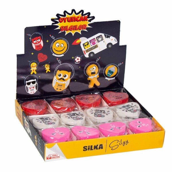 Silka Silgi Kalp Figürlü Art54