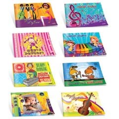 Çınar 40 Yaprak Müzik Defter Küçük Boy Karton Kapak