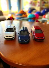 Welly Metal Araba Çek Bırak Diecast Volkswagen Golf