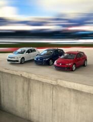 Welly Metal Araba Çek Bırak Diecast Volkswagen Golf