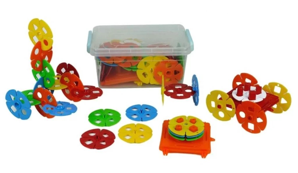 Efe Bul-Tak Puzzle 45 parça Karışık Renkli