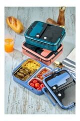 Cooker  Lüx Bölmeli Çelik Hazneli Yemek Kabı