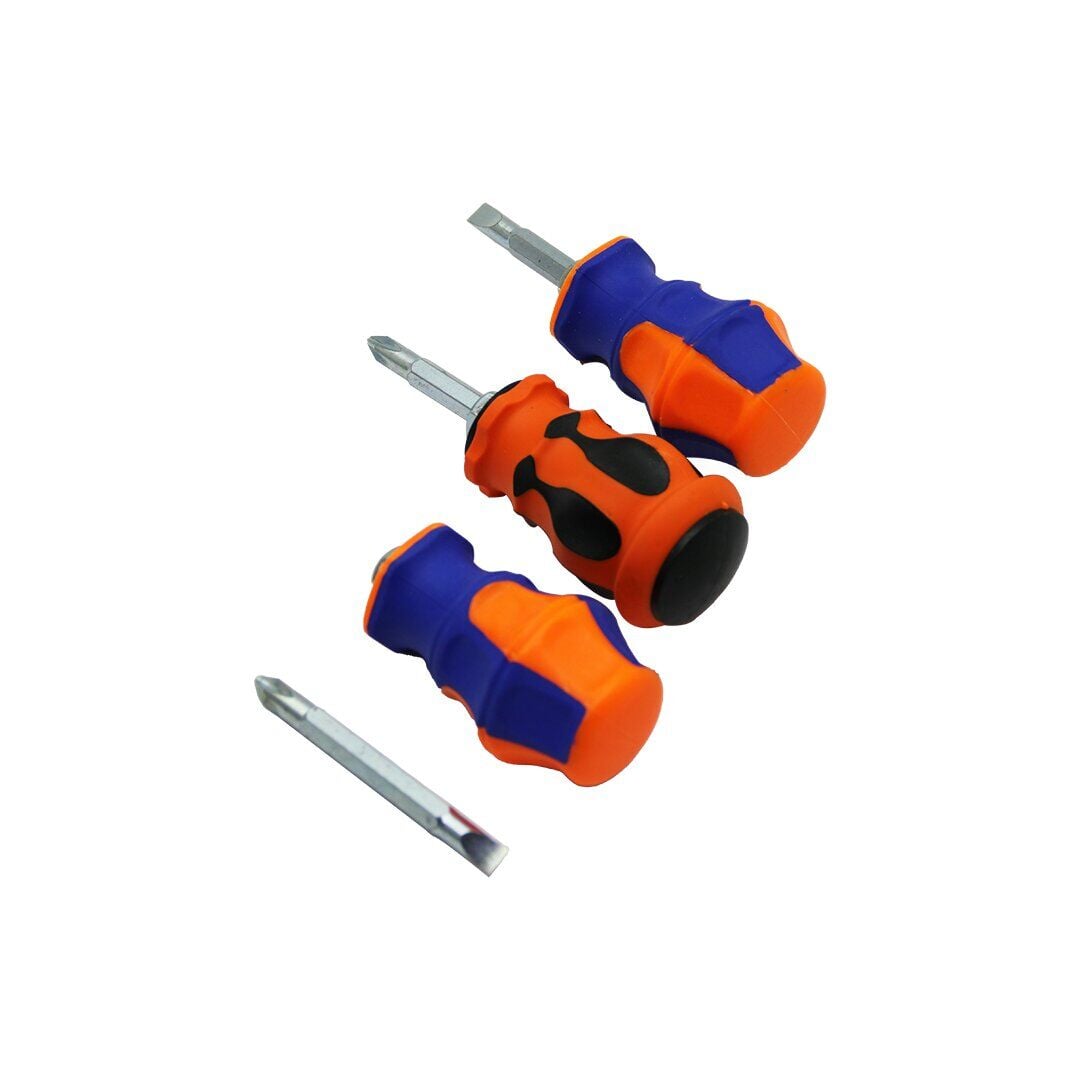 Miraç Tornavida Topaç Çift Yönlü Kısa