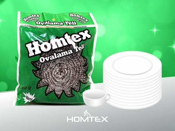 Homtex Bulaşık Teli Top 60gr