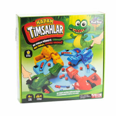 Moli Toys Kapan Timsahlar Karışık Renkli
