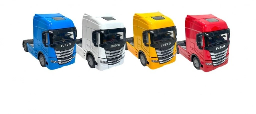 Metaş Tır Kafası Metal Çek Bırak Sesli Işıklı İveco Sarı