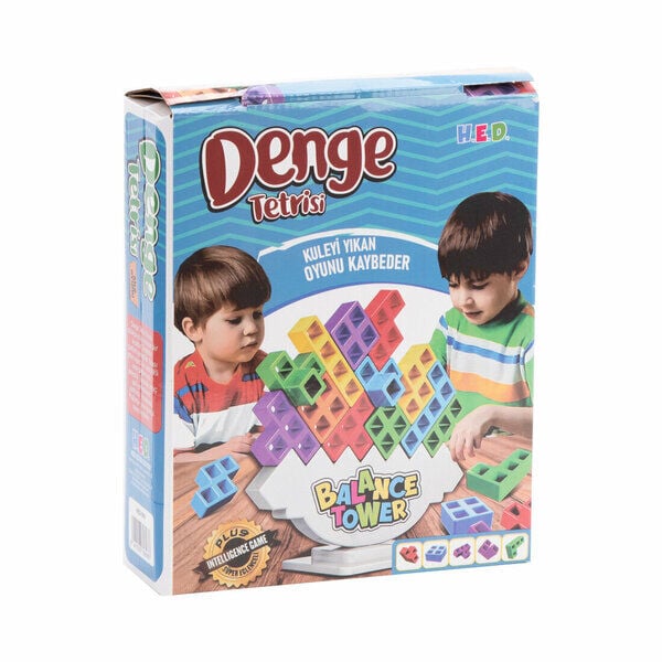Hobi Eğitim Denge Tetrisi Karışık Renkli