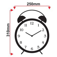 Galaxy D-300-7 Antik Peter Masa Duvar Saati