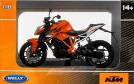 Welly Motosiklet Metal Ktm