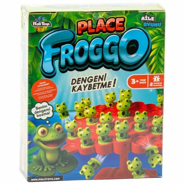 Moli Toys Kurbağa Denge Oyunu Karışık Renkli